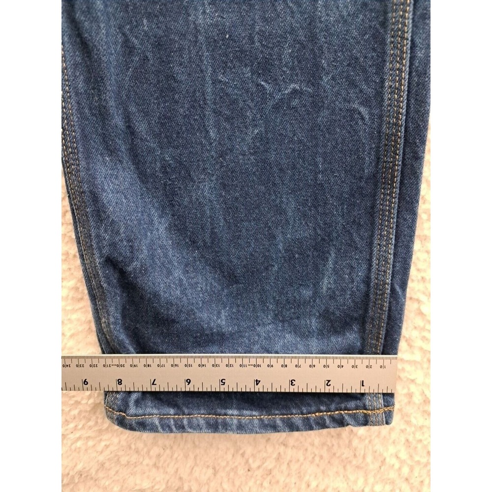 Vintage Sheplers Jeans Mens 30x33 Blue Straight Denim USA Western Rodeo Cowboy - Picture 6 of 8